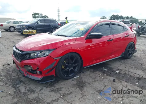 2018 Honda Civic Sport из США, поврежденный, VIN SHHFK7G41JU207116